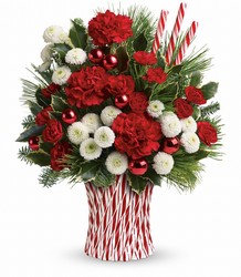 Peppermint Sticks Bouquet Cottage Florist Lakeland Fl 33813 Premium Flowers lakeland